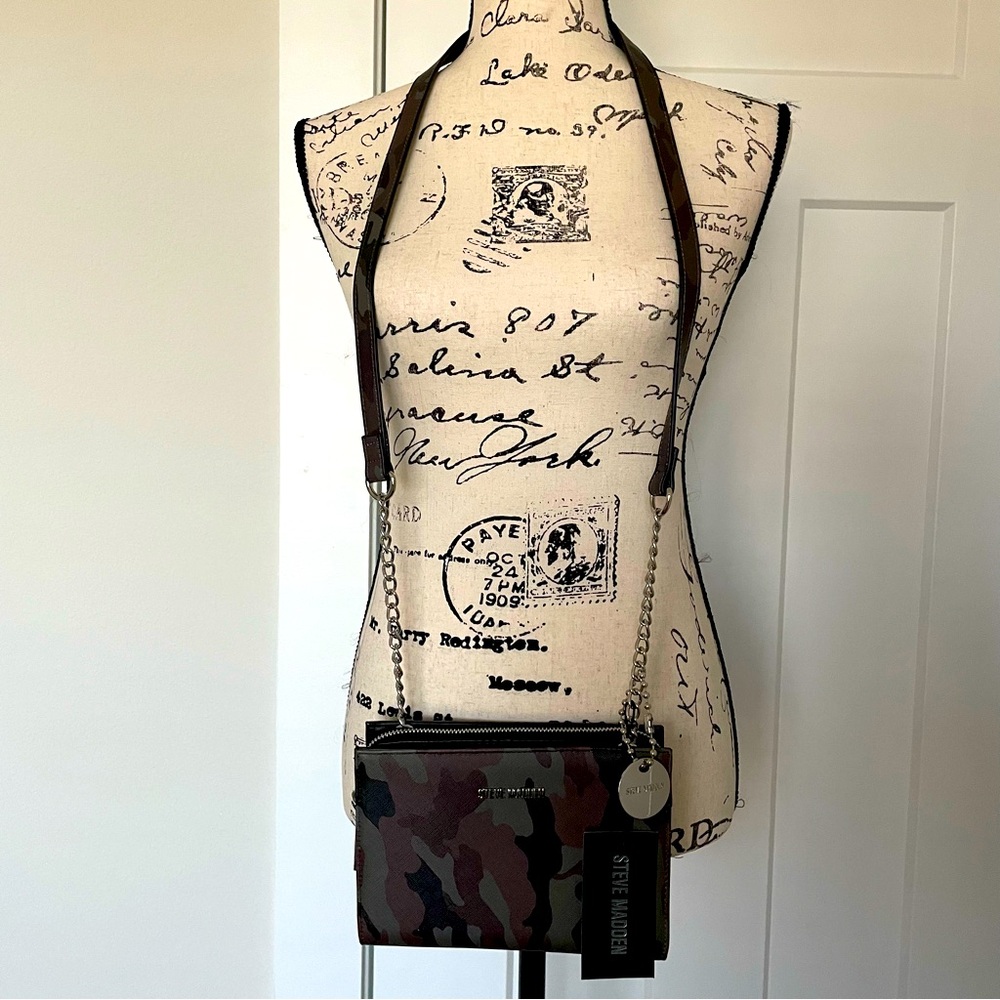 🆕 Steve Madden Camo Purse/Crossbody